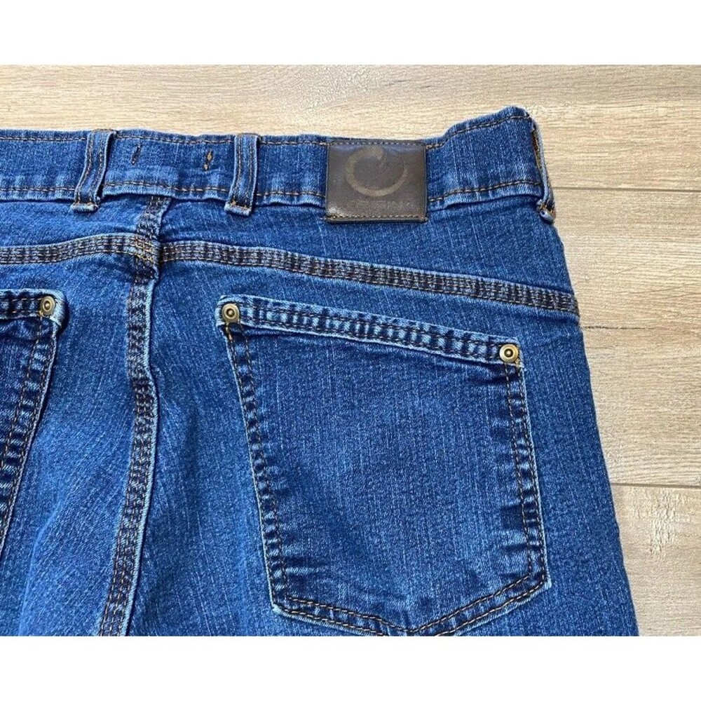 Origin Delta68 Mens 32X32 Tapered Relaxed Dark Stretch Jeans USA Made - Picture 12 of 12